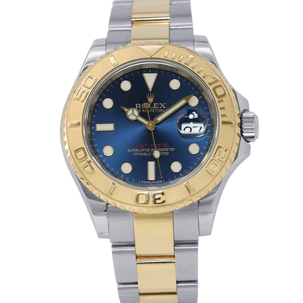 ROLEX Yacht-Master W40mm Stainless Steel K18YG Blue Dial16623