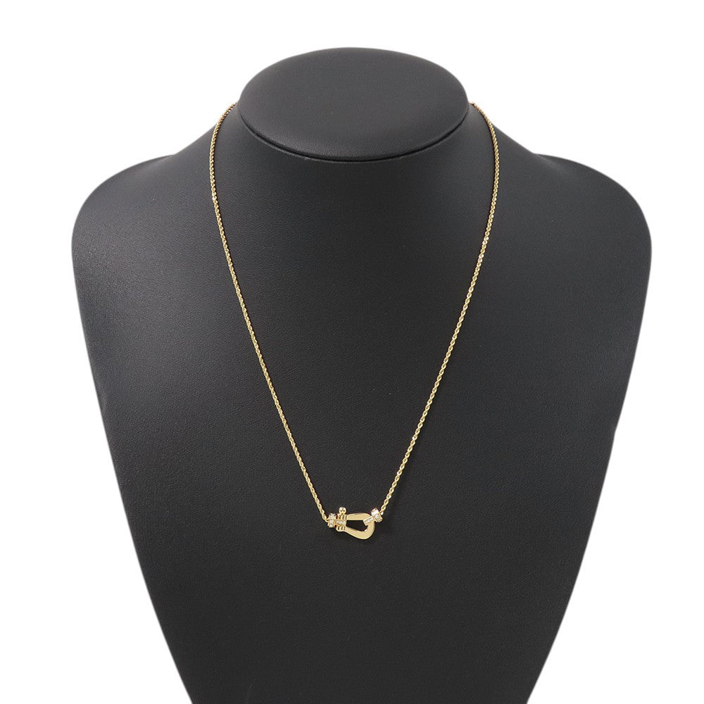 FRED Force 10 Necklace Size Medium7B0236 18K Yellow Gold