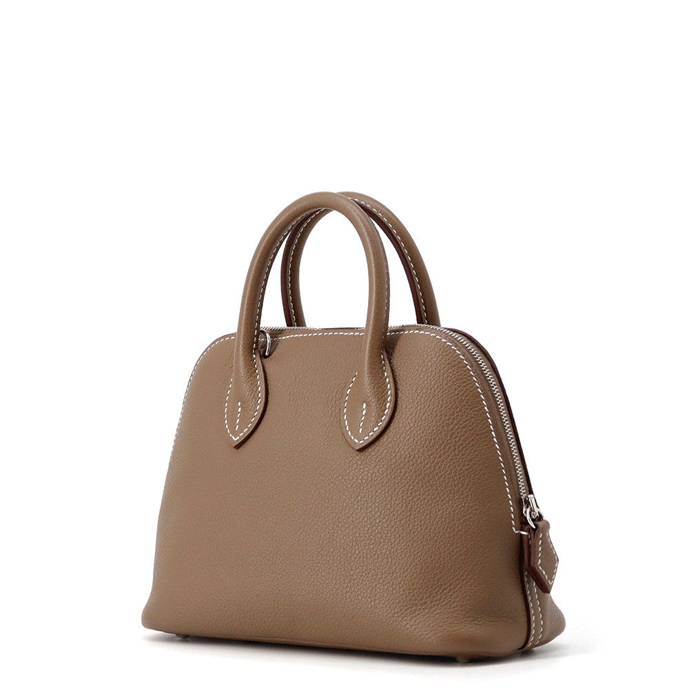 HERMES Bolide 1923 Etoupe Evercolor Size Mini