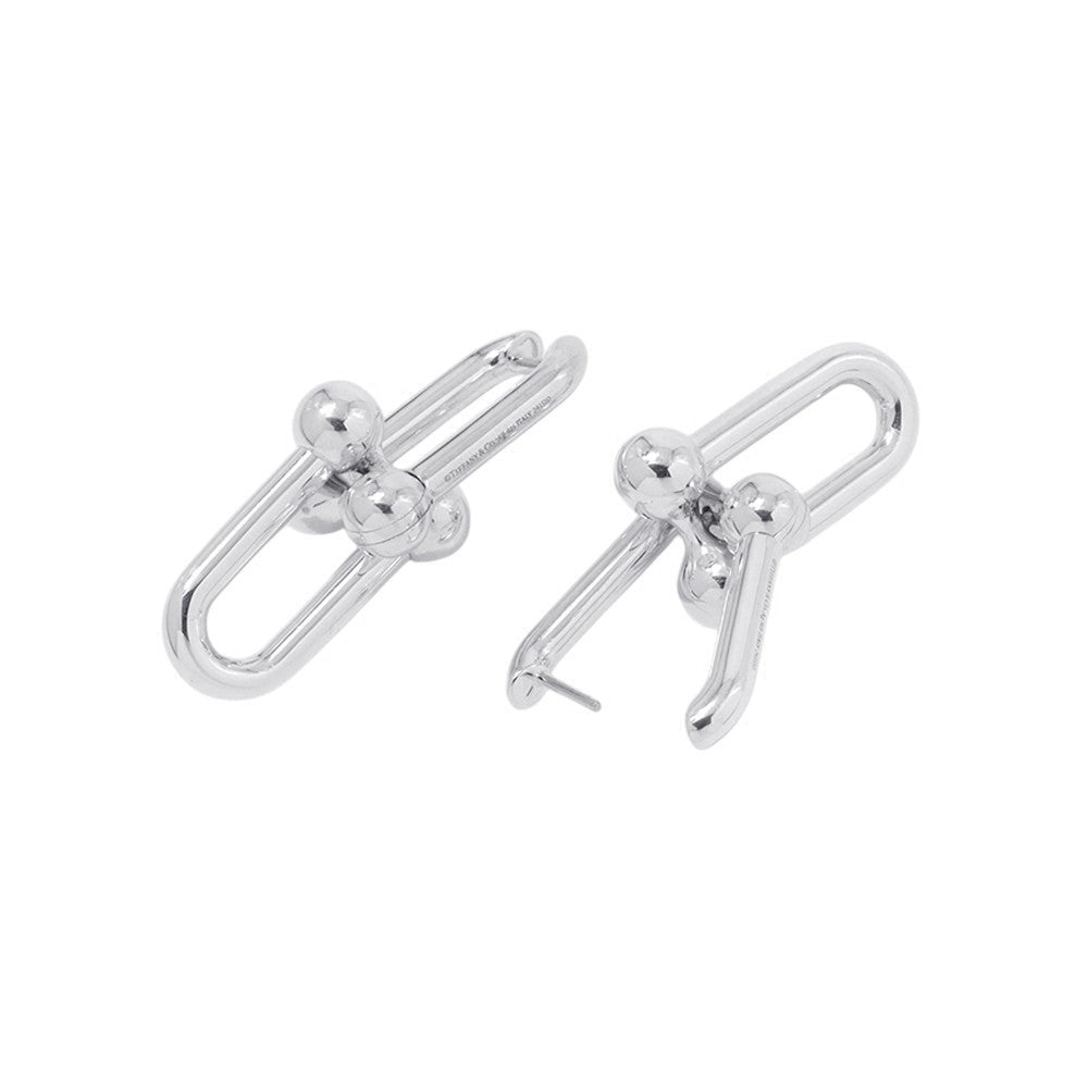 TIFFANY&Co. Hardware Extra Large Link Earrings Size Extra large60013153 SV925