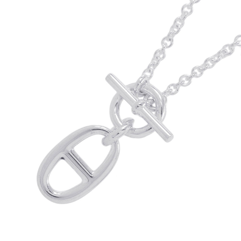 HERMES Chaine d'Ancre Amulette Necklace SV925
