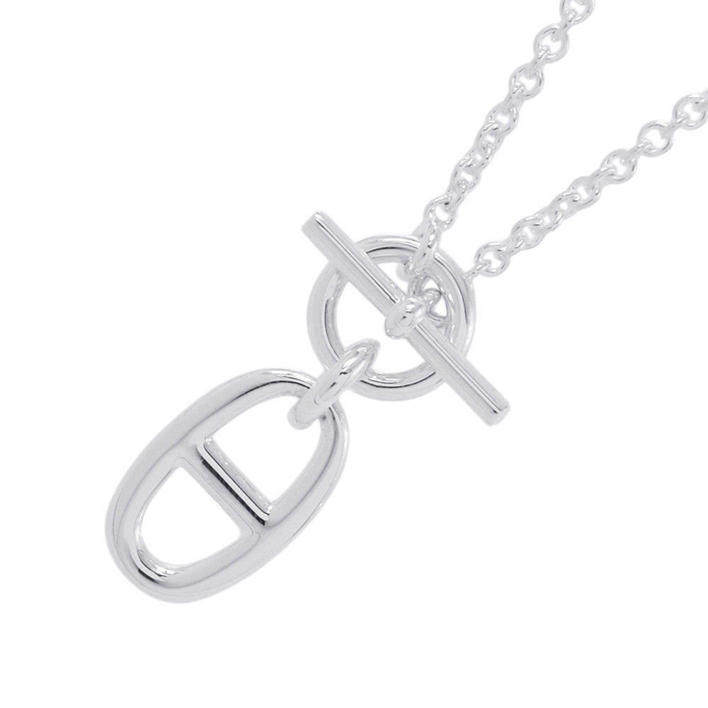 HERMES Chaine d'Ancre Amulette Necklace SV925