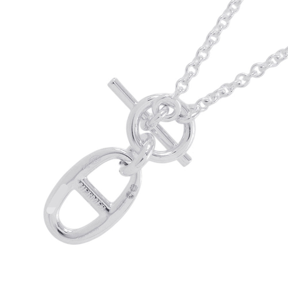 HERMES Chaine d'Ancre Amulette Necklace SV925