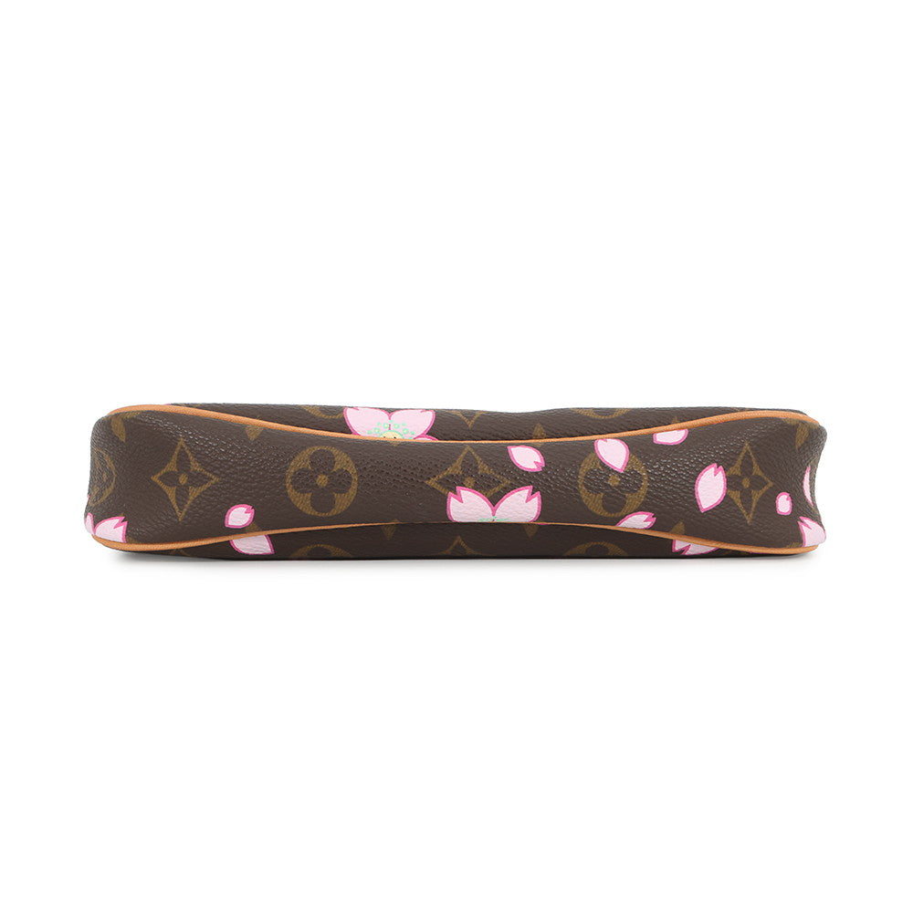 LOUIS VUITTON Pochette Accessoires BrownM92006 Monogram Cherry Blossom