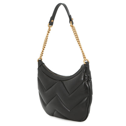 GUCCI GG Marmont ChainShoulder Bag Black777263 Leather Size Small