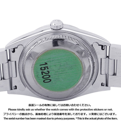 ROLEX Oyster Perpetual Date W34mm Stainless Steel White Dial15200