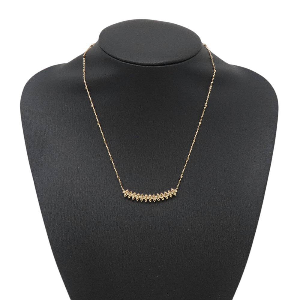 CARTIER Crash de Cartier Necklace Size SMB7224744 18K Pink Gold