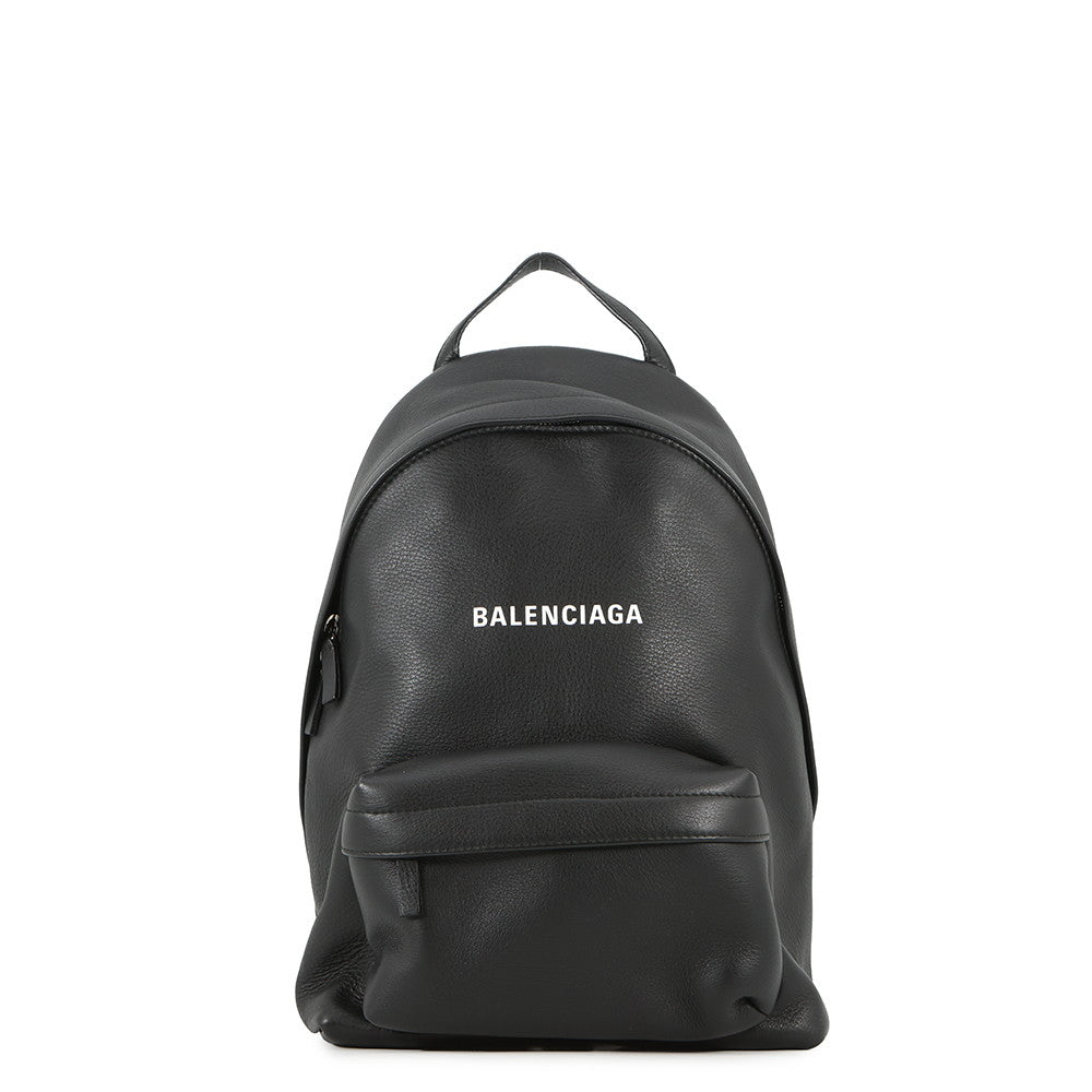 BALENCIAGA Everyday Backpack Black552379 Calf Leather