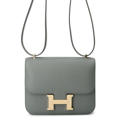HERMES Constance3 Miroir Vert Amand Epsom Size Mini