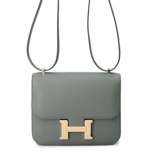 HERMES Constance3 Miroir Vert Amand Epsom Size Mini