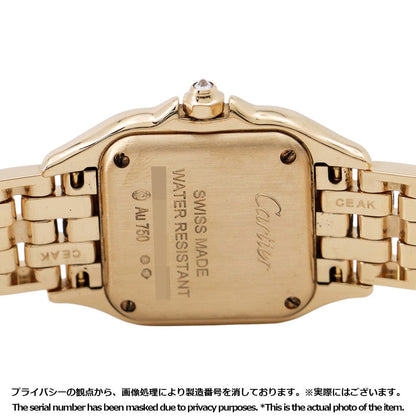 CARTIER PANTHERE de Cartier SM H30mm×W22mm 18K Yellow Gold White DialWJPN0015