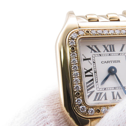 CARTIER PANTHERE de Cartier SM H30mm×W22mm 18K Yellow Gold White DialWJPN0015