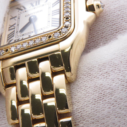 CARTIER PANTHERE de Cartier SM H30mm×W22mm 18K Yellow Gold White DialWJPN0015