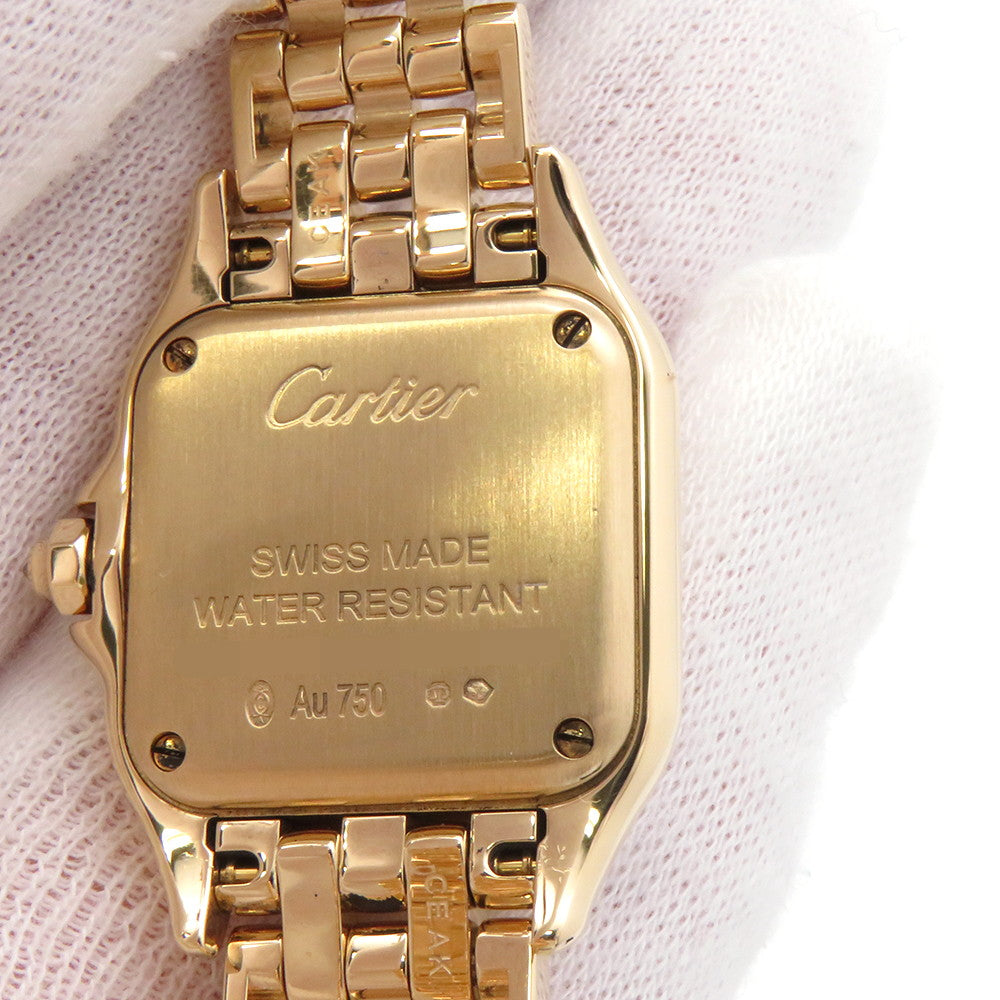 CARTIER PANTHERE de Cartier SM H30mm×W22mm 18K Yellow Gold White DialWJPN0015