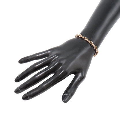 HERMES Chaine d'Ancre Bracelet 24 frames Size TPM 18K Pink Gold