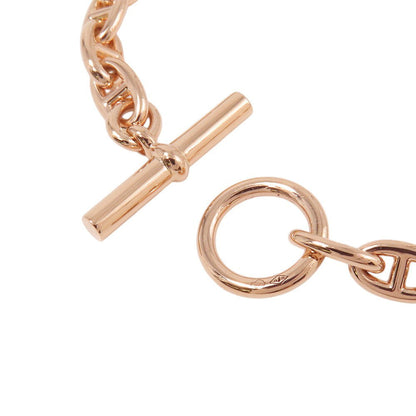 HERMES Chaine d'Ancre Bracelet 24 frames Size TPM 18K Pink Gold
