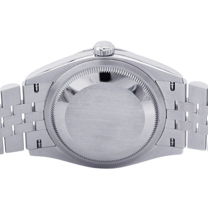 ROLEX Datejust W36mm Stainless Steel Blue fluted Dial126234G