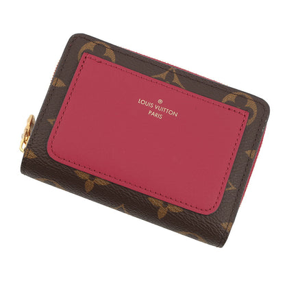 LOUIS VUITTON Portefeuille Lou FuchsiaM82377 Monogram