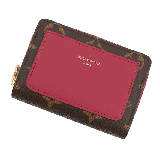 LOUIS VUITTON Portefeuille Lou FuchsiaM82377 Monogram