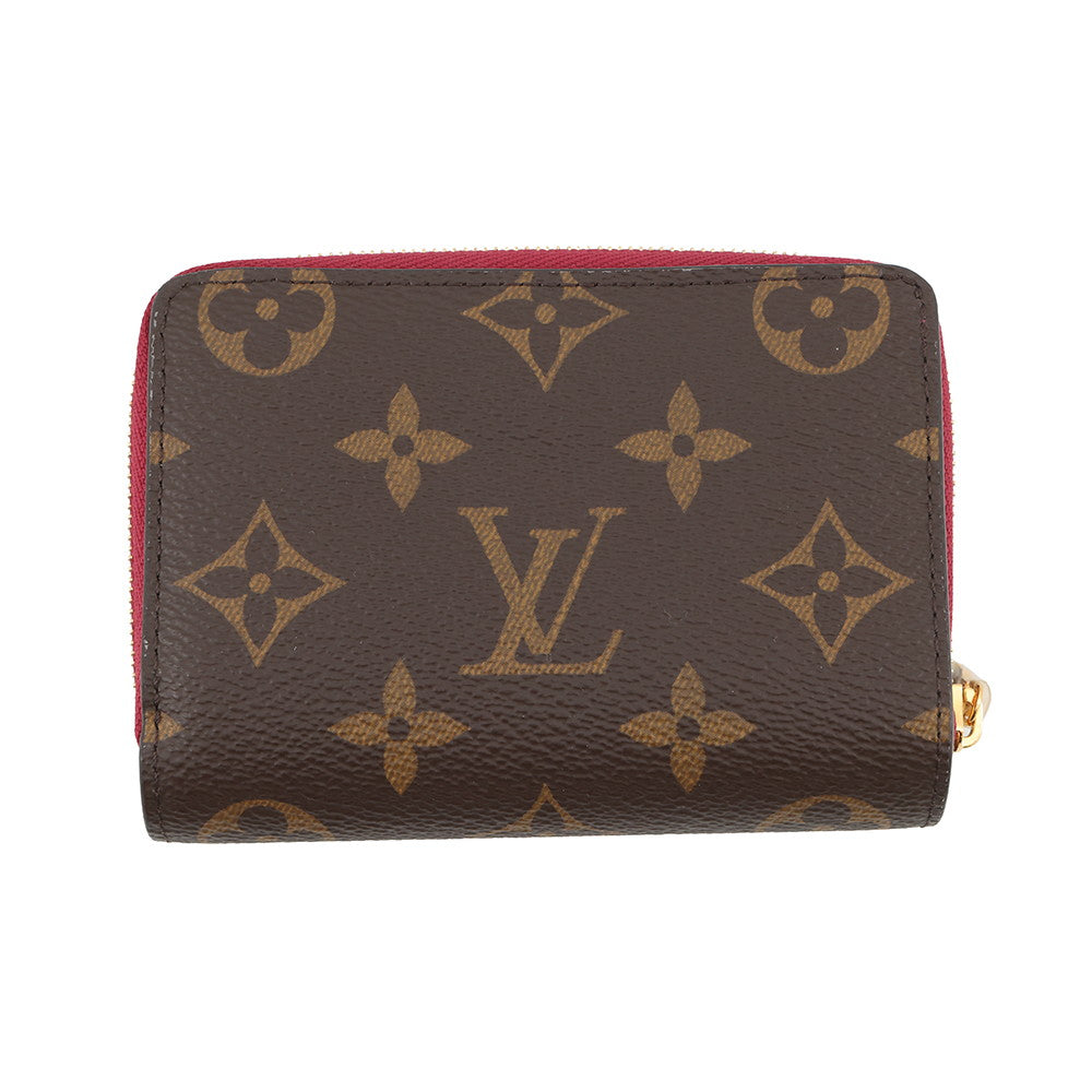 LOUIS VUITTON Portefeuille Lou FuchsiaM82377 Monogram