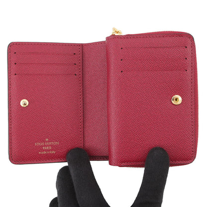 LOUIS VUITTON Portefeuille Lou FuchsiaM82377 Monogram