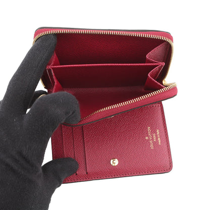 LOUIS VUITTON Portefeuille Lou FuchsiaM82377 Monogram