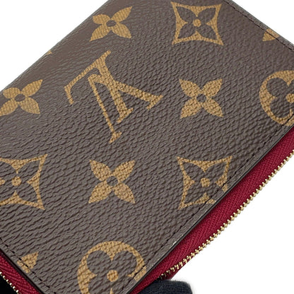 LOUIS VUITTON Portefeuille Lou FuchsiaM82377 Monogram