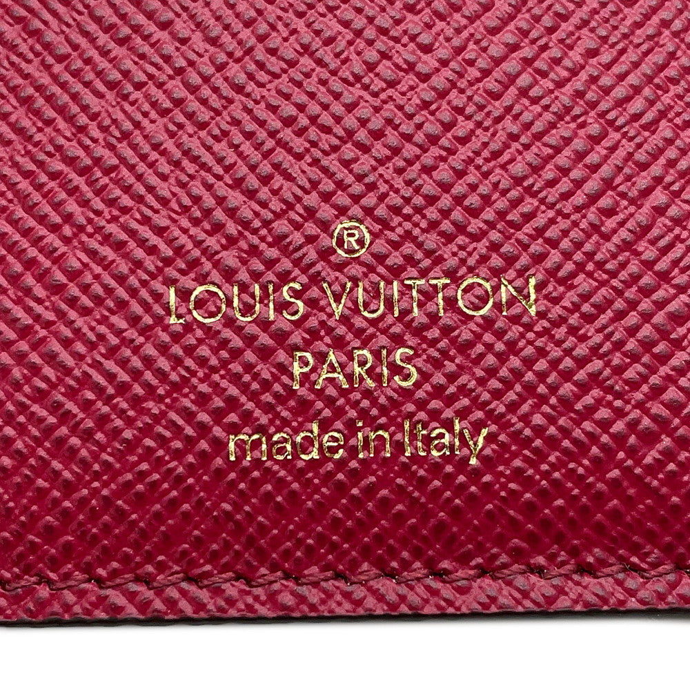 LOUIS VUITTON Portefeuille Lou FuchsiaM82377 Monogram