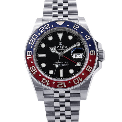 ROLEX GMT Master II W40mm Stainless Steel Black Dial126710BLRO