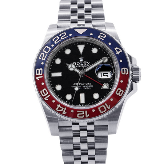 ROLEX GMT Master II W40mm Stainless Steel Black Dial126710BLRO