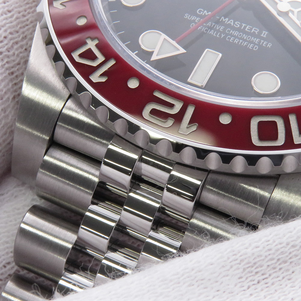 ROLEX GMT Master II W40mm Stainless Steel Black Dial126710BLRO