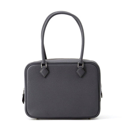 HERMES Plume Ardoise Chevre Myzore Goatskin Size Mini