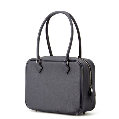 HERMES Plume Ardoise Chevre Myzore Goatskin Size Mini