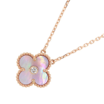 Van Cleef & Arpels Vintage Alhambra Necklace 2025 Holiday CollectionVCARPMOP00 18K Pink Gold