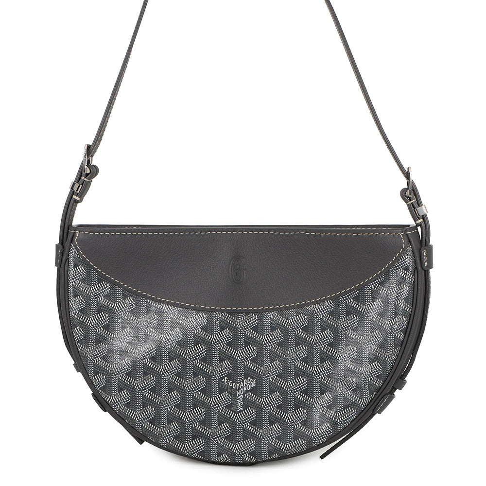 GOYARD Hirondelle Shoulder Bag GrayHIRONDPMLTY51CL51P PVC Leather Size PM