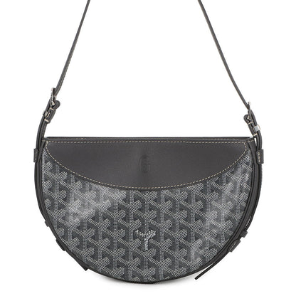 GOYARD Hirondelle Shoulder Bag GrayHIRONDPMLTY51CL51P PVC Leather Size PM