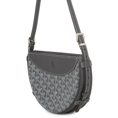 GOYARD Hirondelle Shoulder Bag GrayHIRONDPMLTY51CL51P PVC Leather Size PM