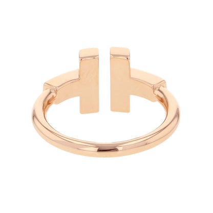 TIFFANY&Co. T wire ring Size Approximately No. 764027239 18K Pink Gold