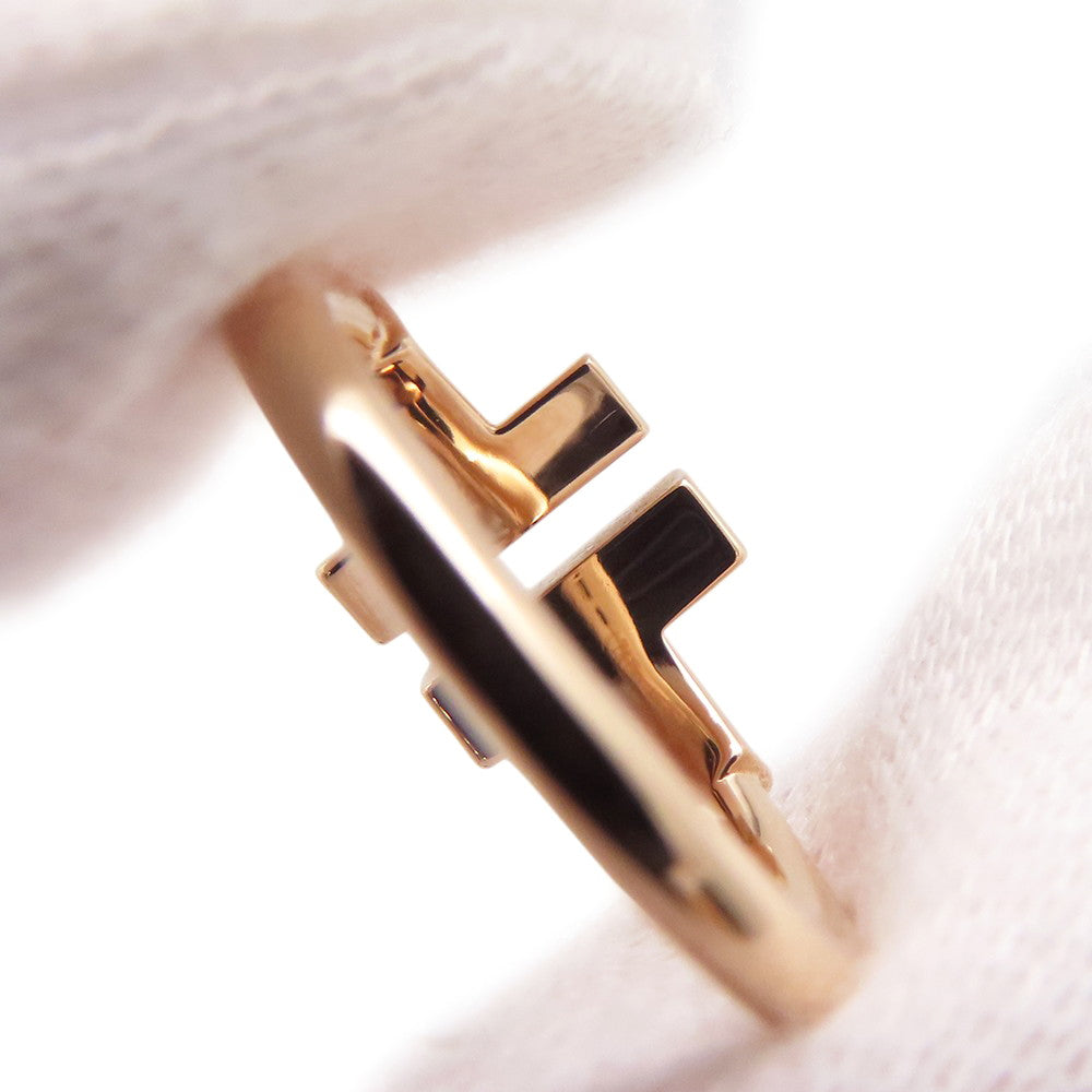 TIFFANY&Co. T wire ring Size Approximately No. 764027239 18K Pink Gold