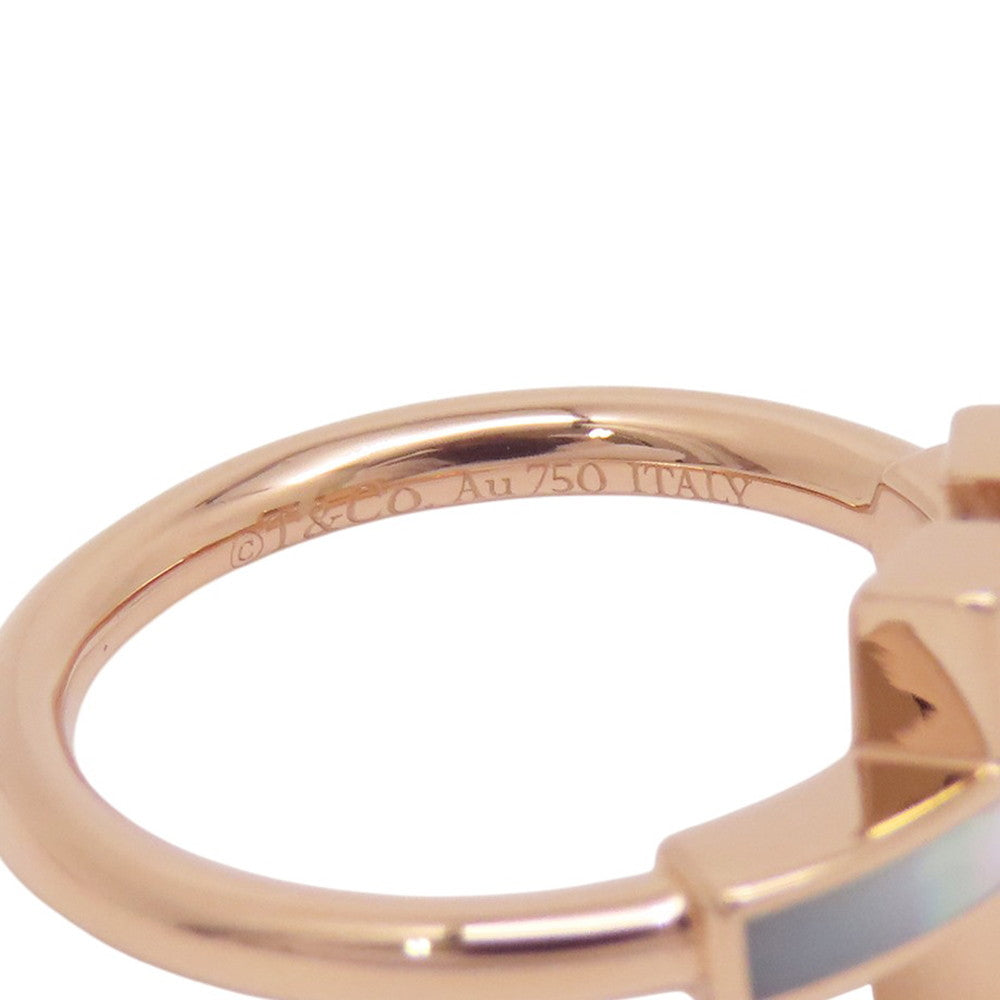TIFFANY&Co. T wire ring Size Approximately No. 764027239 18K Pink Gold