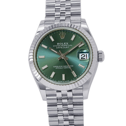 ROLEX Datejust W31mm Stainless Steel K18WG Mint Green Dial278274