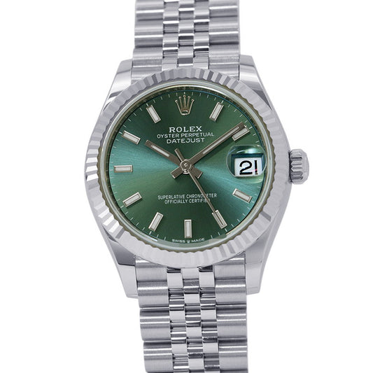 ROLEX Datejust W31mm Stainless Steel K18WG Mint Green Dial278274
