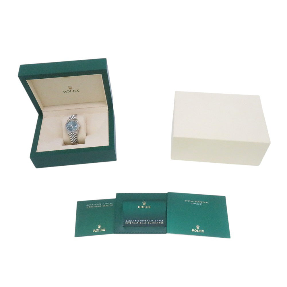 ROLEX Datejust W31mm Stainless Steel K18WG Mint Green Dial278274