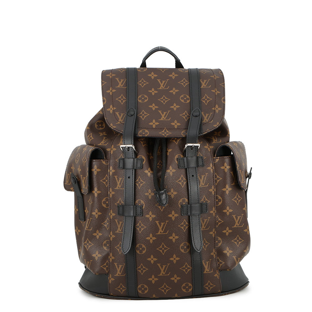 LOUIS VUITTON Christopher NoirM43735 Monogram Macassar Canvas Size MM