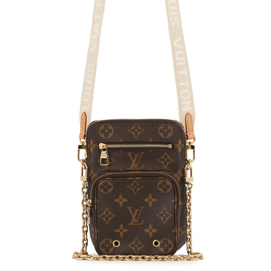 LOUIS VUITTON Utility/Crossbody BrownM80746 Monogram