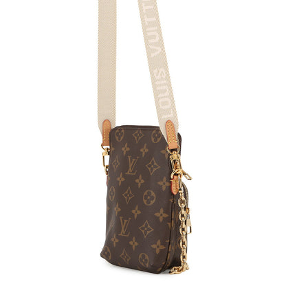 LOUIS VUITTON Utility/Crossbody BrownM80746 Monogram