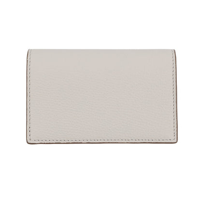 LOEWE Anagram Business Card Holder light ghostC821M97X08 Pebble Grain Calf Leather