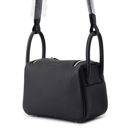 HERMES Lindy Caban Taurillon Clemence Size Mini