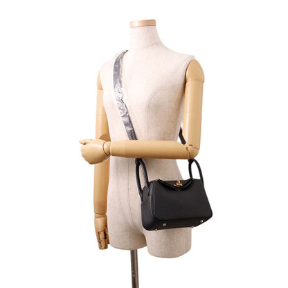 HERMES Lindy Caban Taurillon Clemence Size Mini