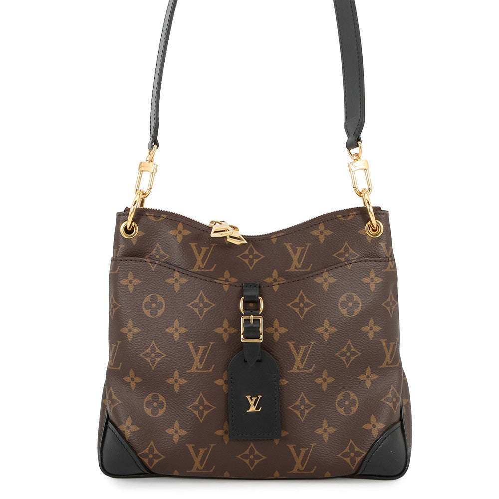 LOUIS VUITTON Odeon NM NoirM45353 Monogram Size PM